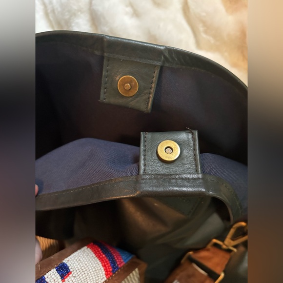 Parker Thatch Jane XL Slouch Bag- Hunter Green - Picture 6 of 9